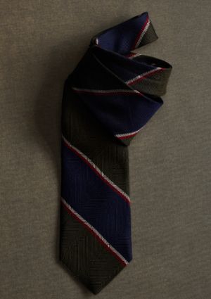 Gatsby clothing for men - Brooks Brothers - menswear from the 1920s  tie MA01281_GREY-NAVY_G.jpg